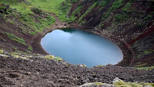 Islandia, Golden Circle, Krater Kerið (Kerid)