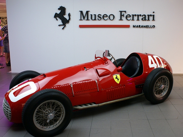 Muzeum Ferrari Maranello Włochy