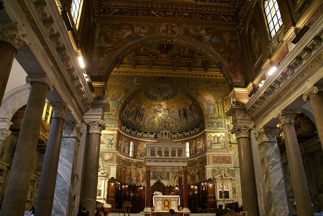 Rzym Basilica di Santa Maria Trastevere