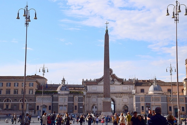 Piazza del Popolo, Rzym, Włochy